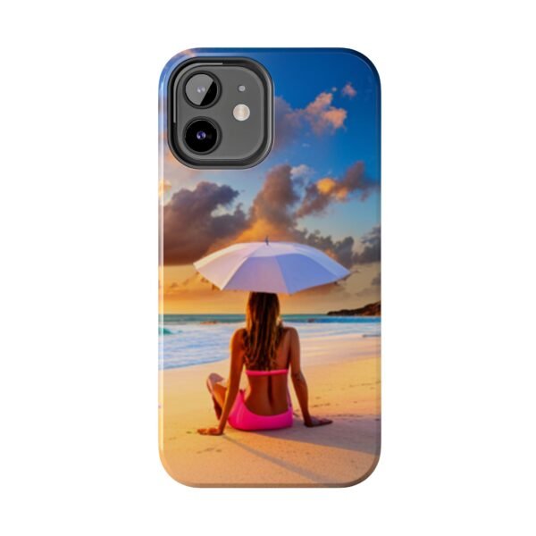 Beautiful Lady On The Beach Tough Phone Cases - Image 18