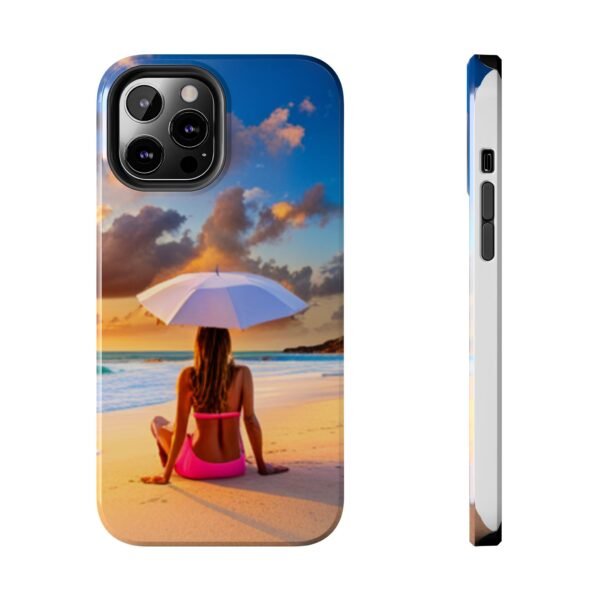 Beautiful Lady On The Beach Tough Phone Cases - Image 22