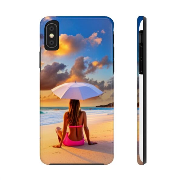 Beautiful Lady On The Beach Tough Phone Cases - Image 3