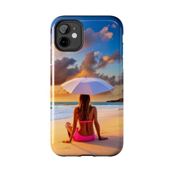 Beautiful Lady On The Beach Tough Phone Cases - Image 9