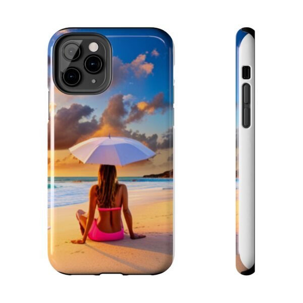 Beautiful Lady On The Beach Tough Phone Cases - Image 11
