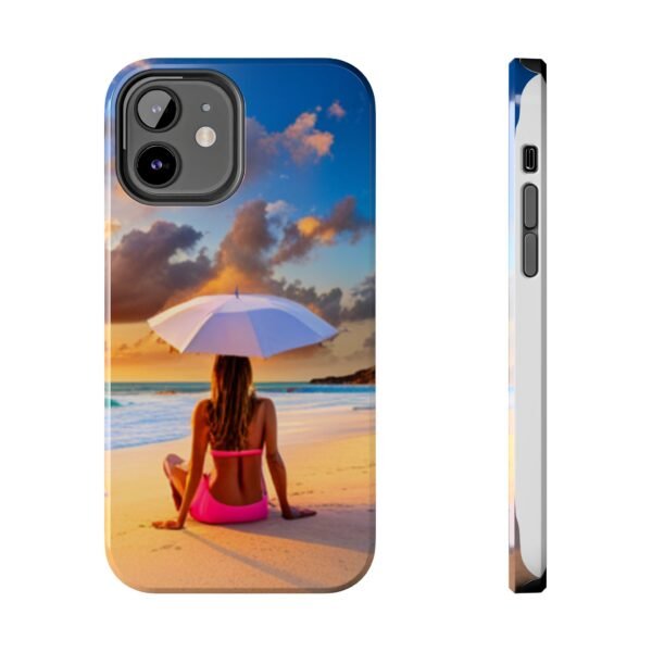 Beautiful Lady On The Beach Tough Phone Cases - Image 17