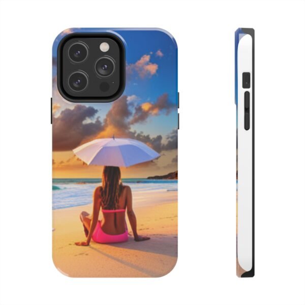 Beautiful Lady On The Beach Tough Phone Cases - Image 29