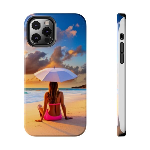 Beautiful Lady On The Beach Tough Phone Cases - Image 21