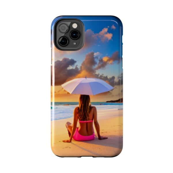 Beautiful Lady On The Beach Tough Phone Cases - Image 15