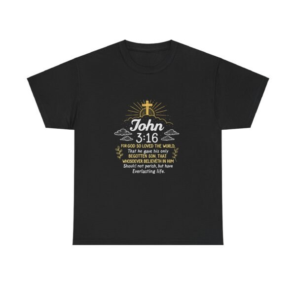 For God So Loved The World John 3:16 Christian Tshirt