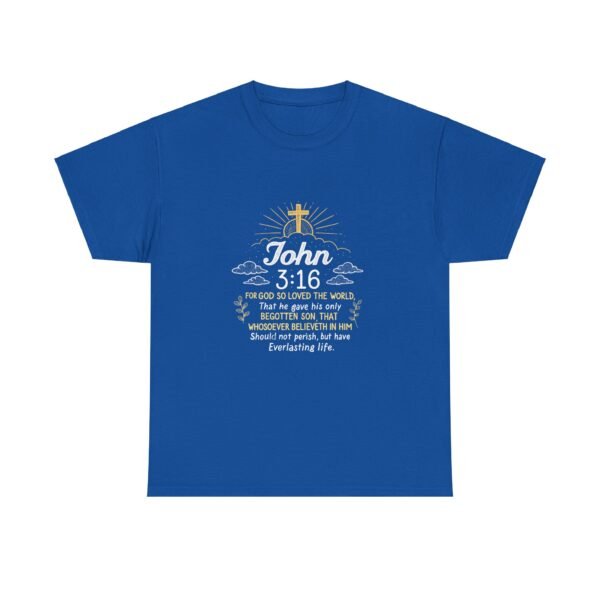 For God So Loved The World John 3:16 Christian Tshirt - Image 9
