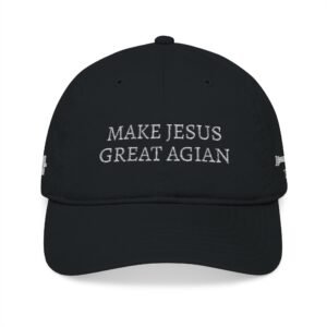 Make Jesus Great Again Embroidered Baseball Cap