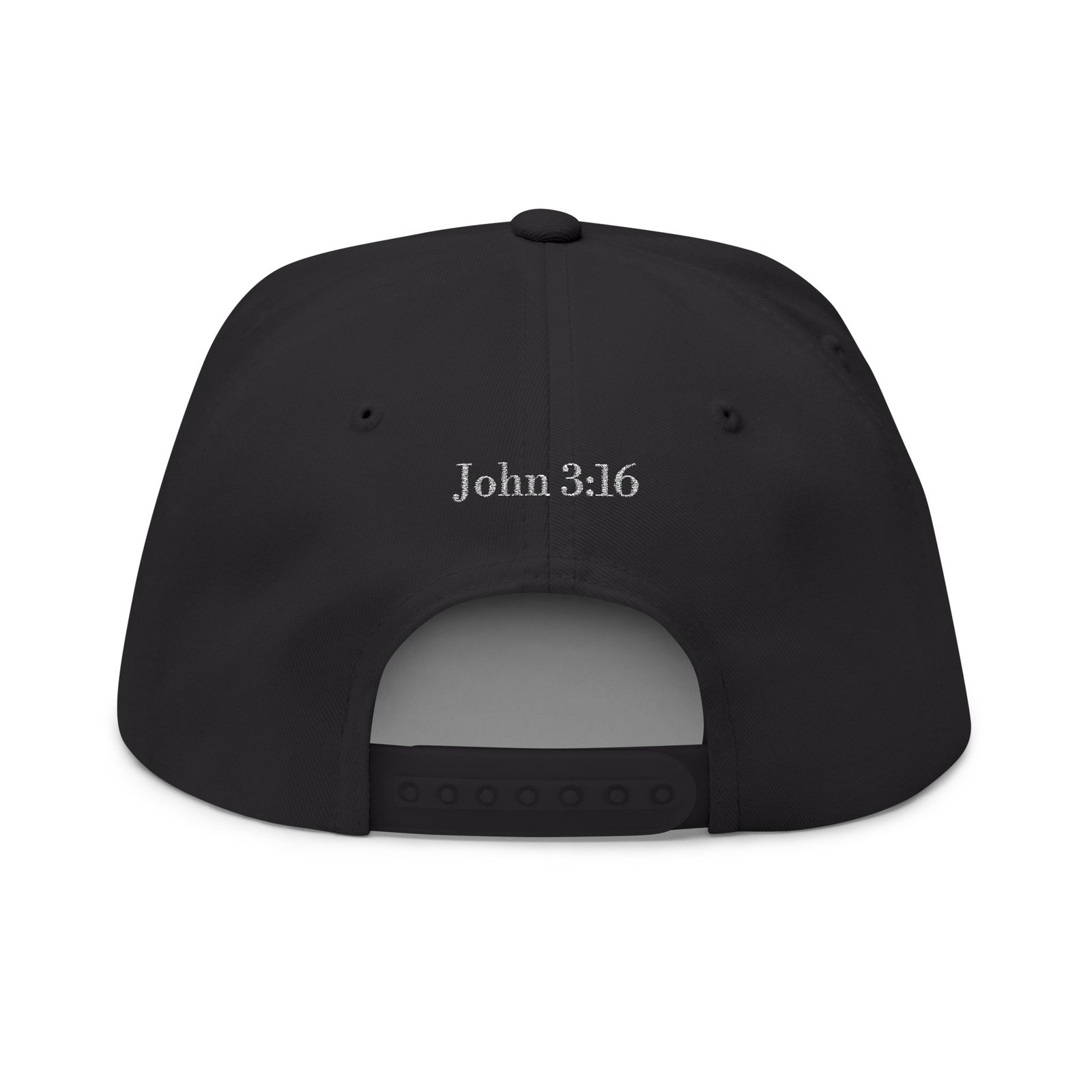Make Jesus Great Again Flat Bill Cap (Embroidery) - Image 7