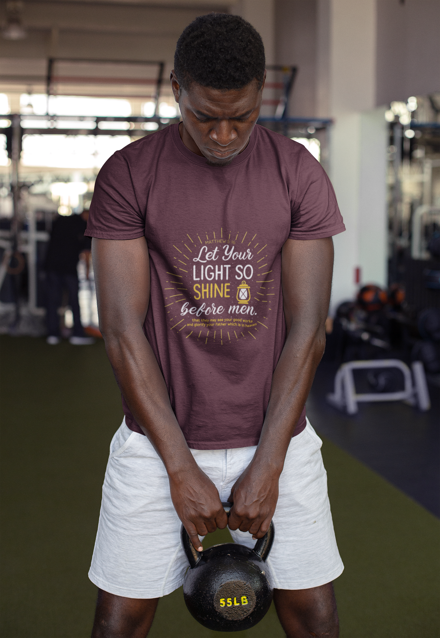 Mathew 5:16 Let Your Light Shine Before Men Christian Tshirt - Image 10