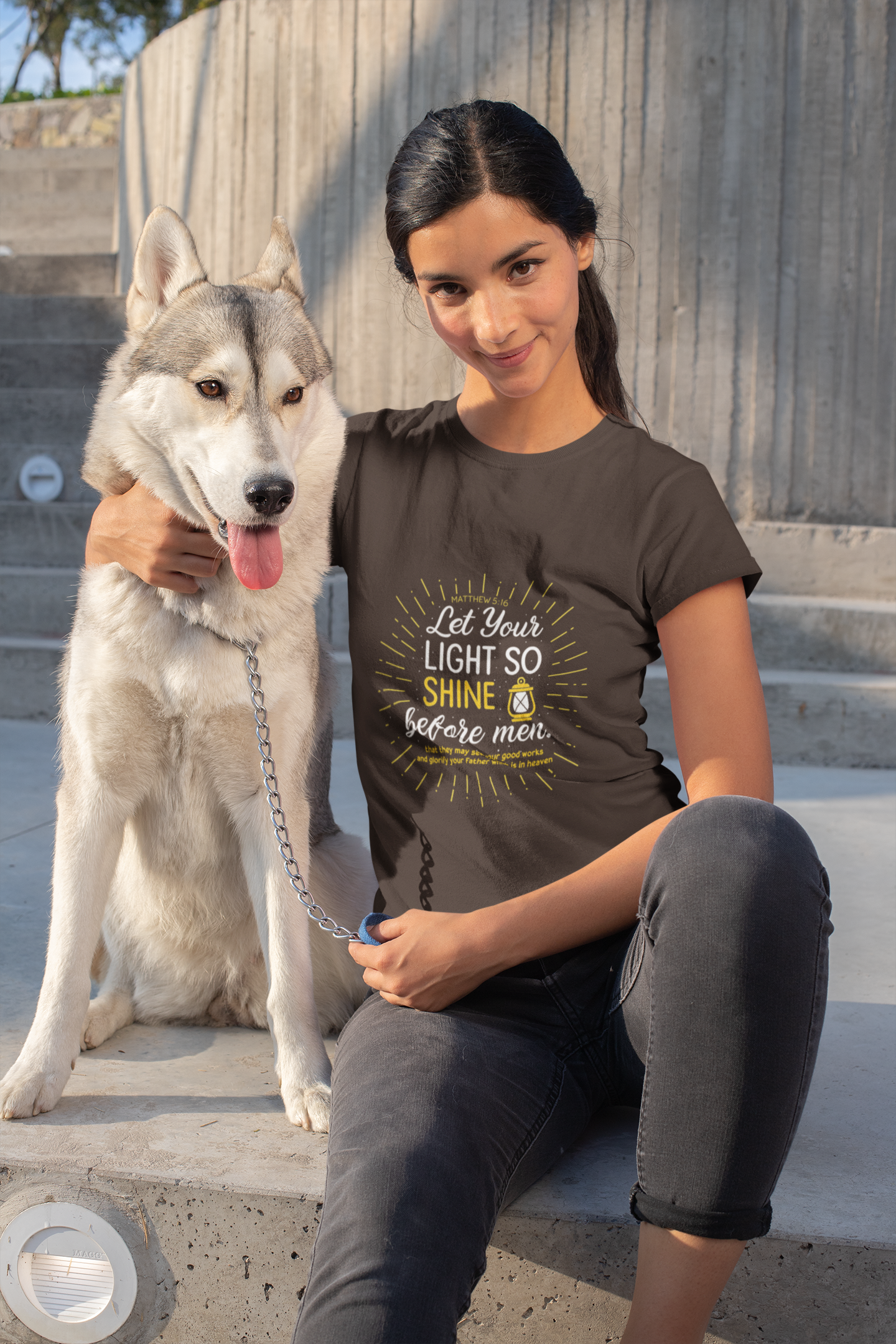 Mathew 5:16 Let Your Light Shine Before Men Christian Tshirt - Image 14