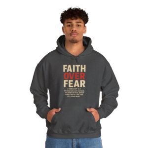 Fear Over Fear Christian Hoodie Sweatshirt