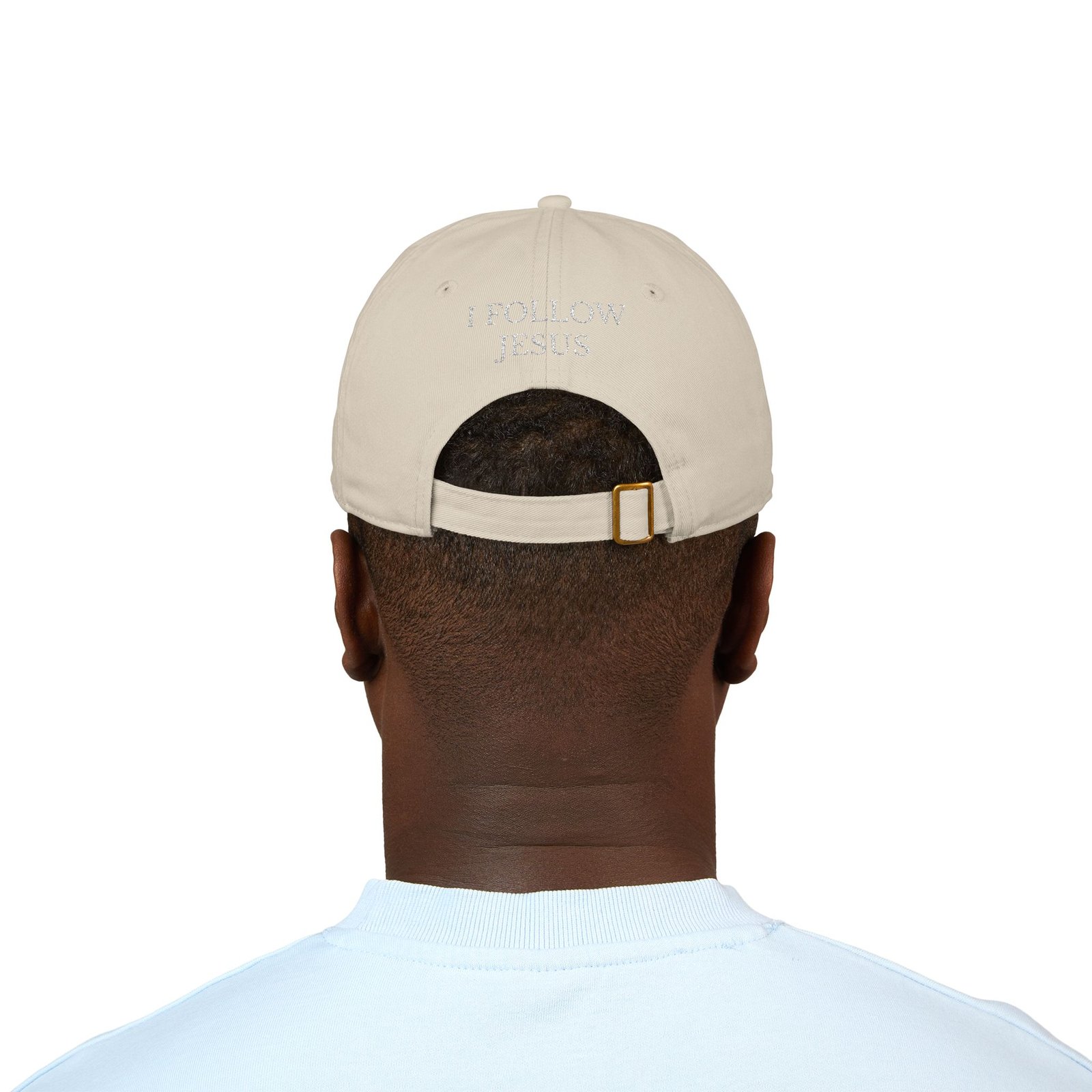 I'm Saved By Grace Embroidered Baseball Cap - Image 8