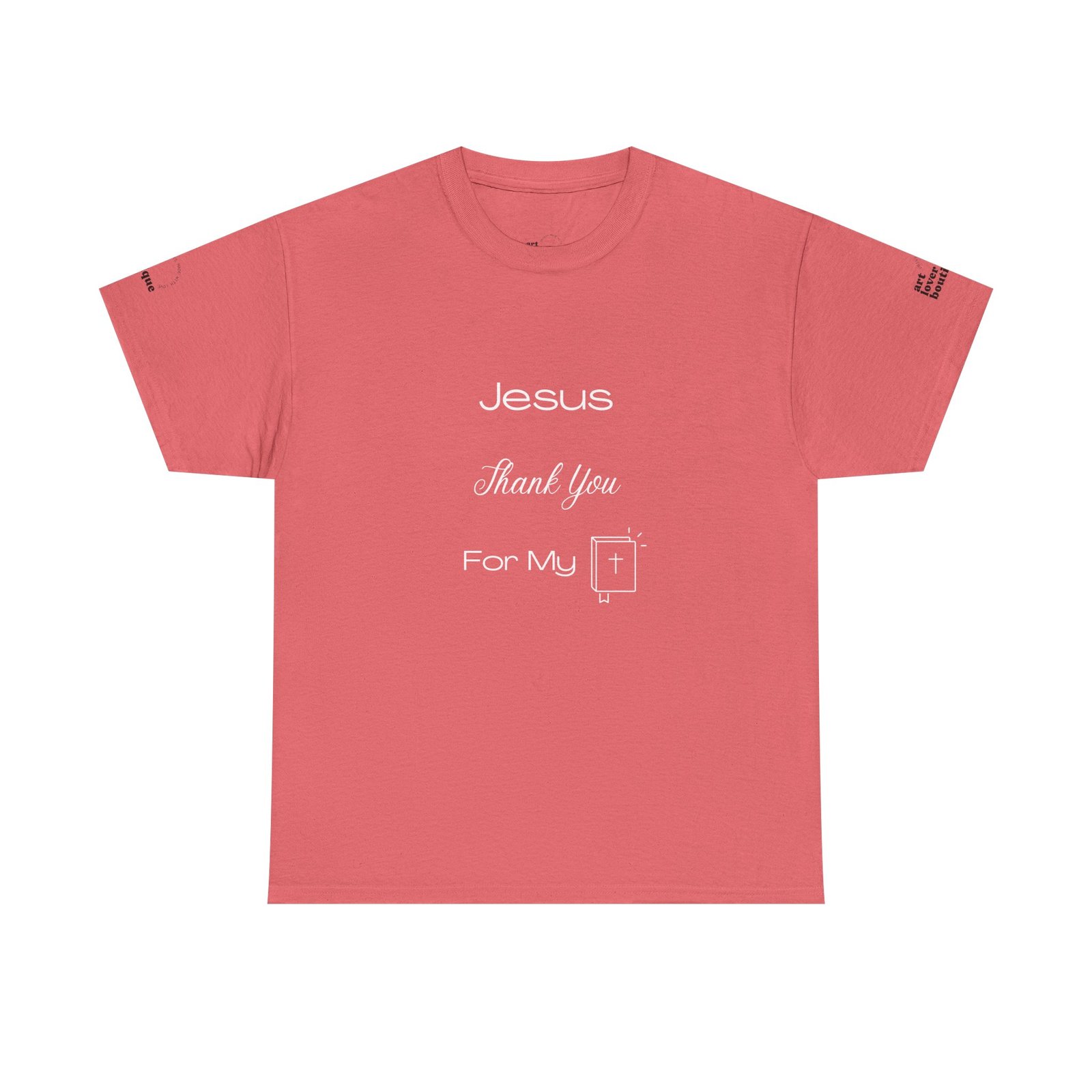 Jesus Thank You For My Bible Christian Tshirt - Image 14