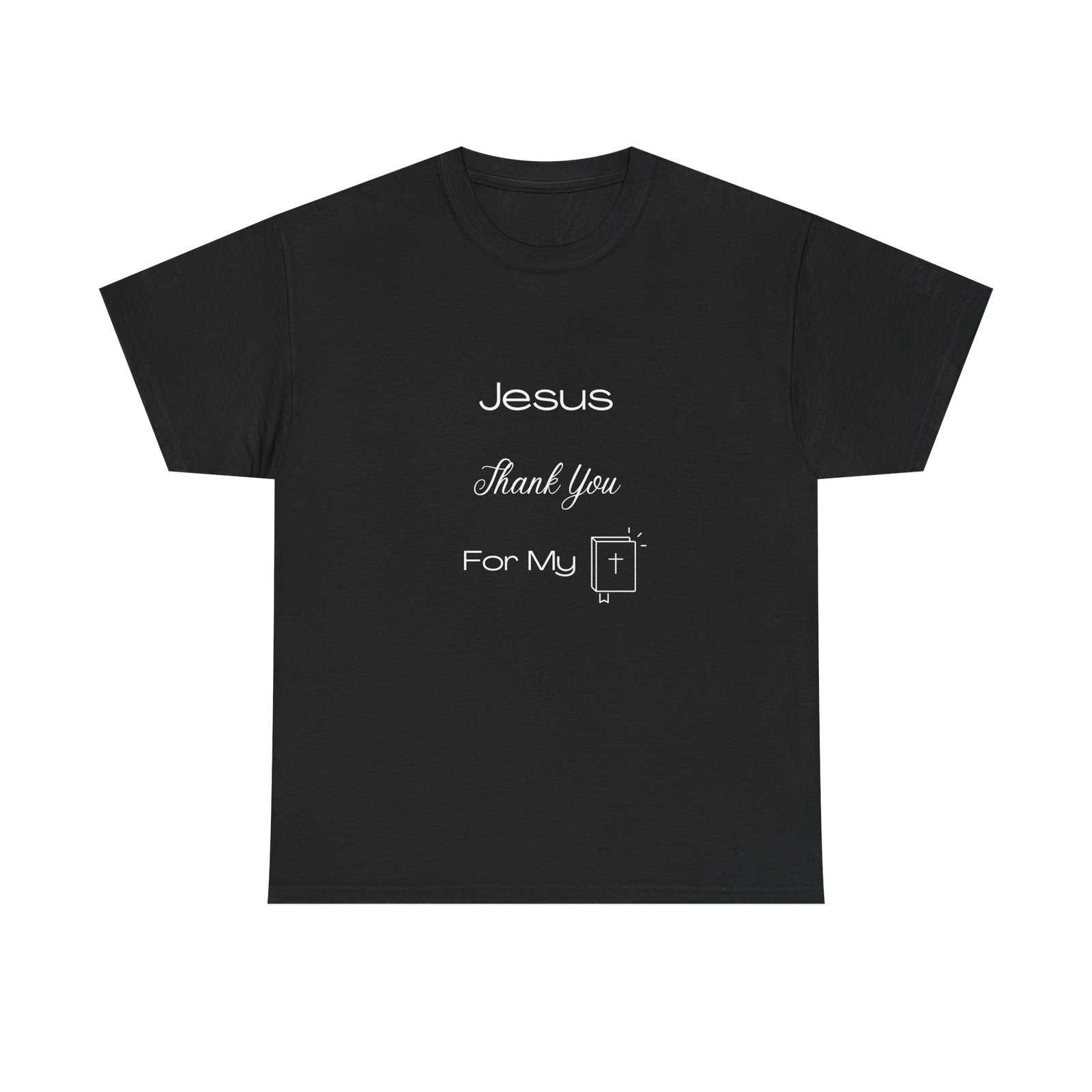 Jesus Thank You For My Bible Christian Tshirt - Image 9