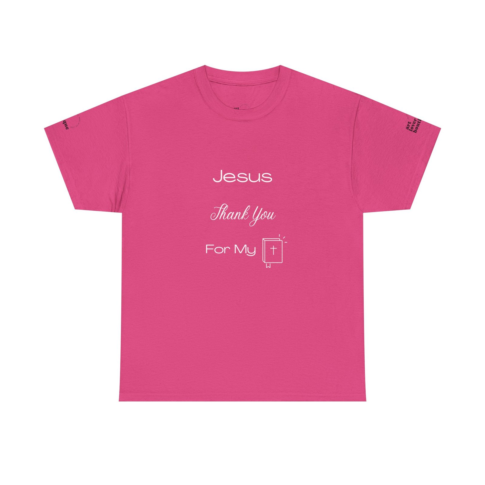 Jesus Thank You For My Bible Christian Tshirt - Image 18