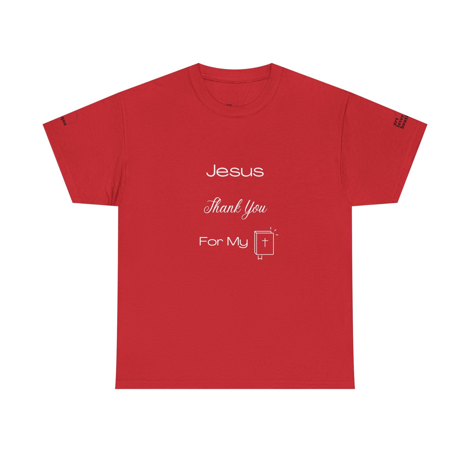Jesus Thank You For My Bible Christian Tshirt - Image 22