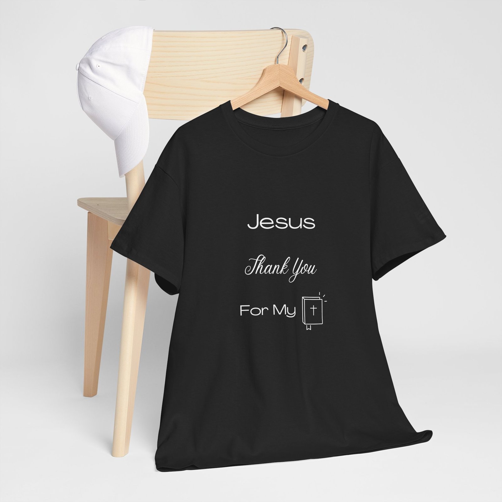 Jesus Thank You For My Bible Christian Tshirt - Image 7