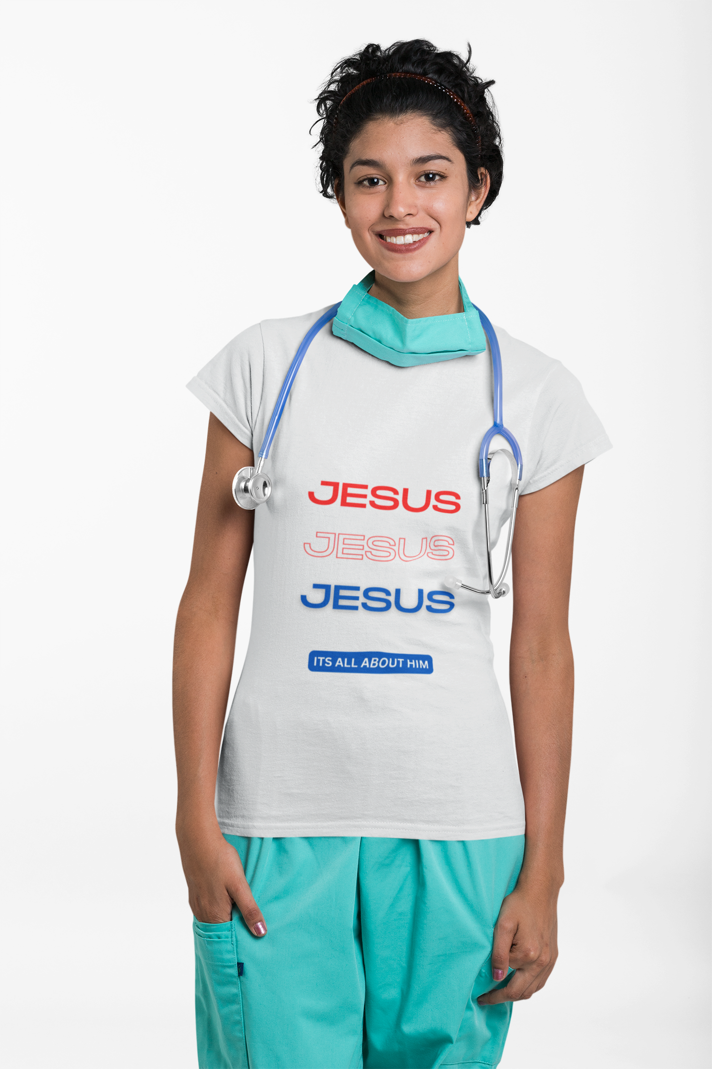 Jesus Jesus Jesus, It's All About Him T-shirt - Image 5