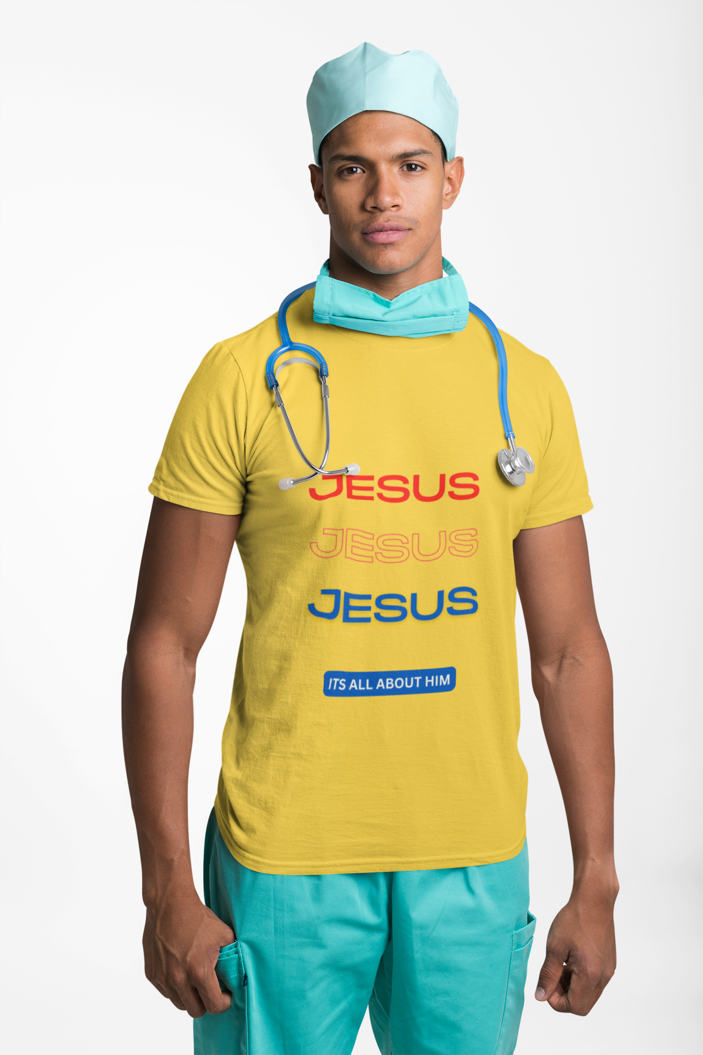 Jesus Jesus Jesus, It's All About Him T-shirt