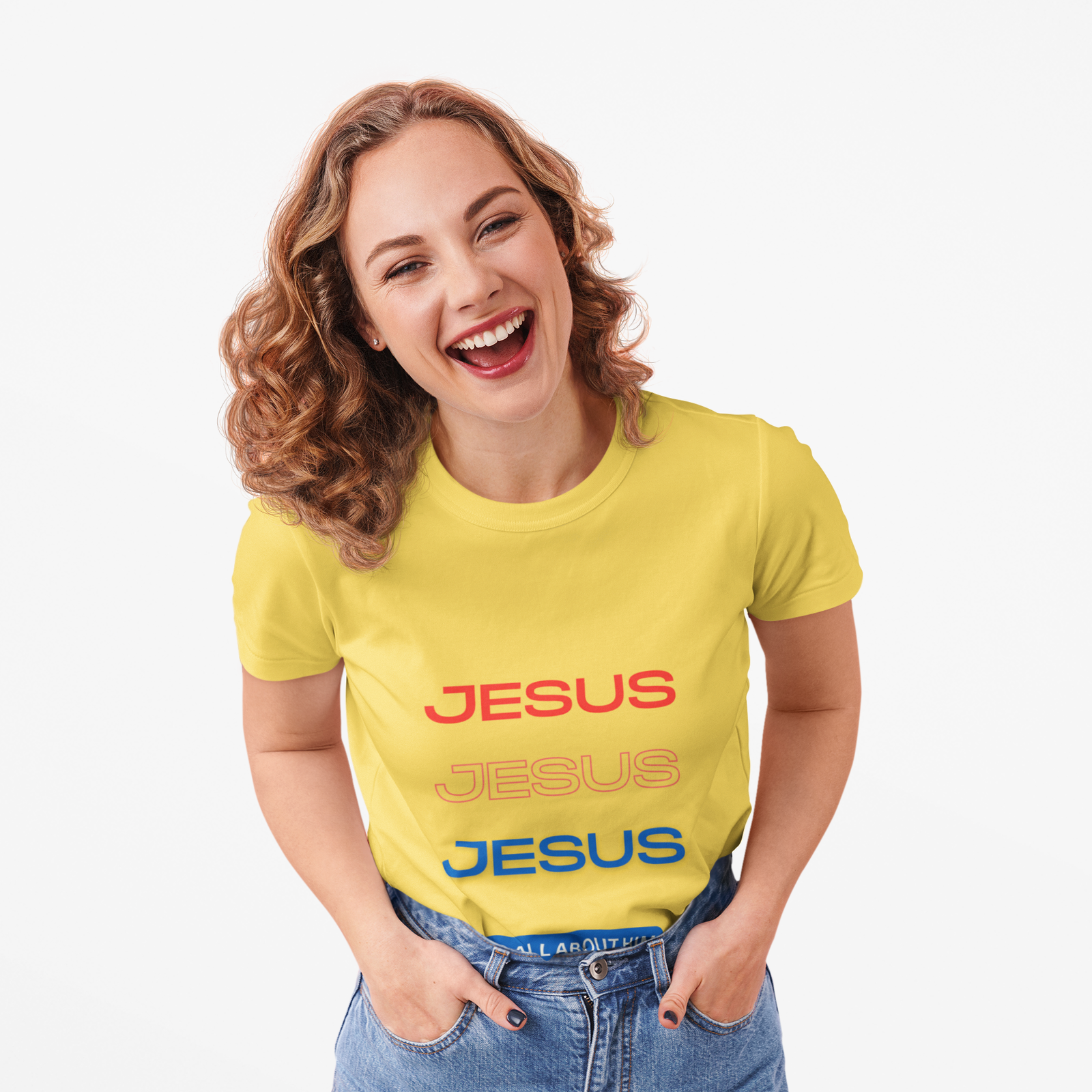 Jesus Jesus Jesus, It's All About Him T-shirt - Image 11