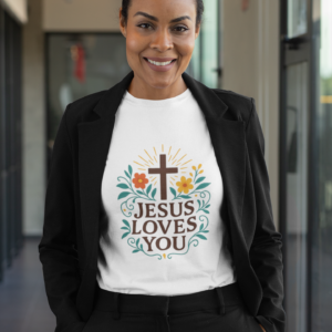 Jesus Loves Your Women's Beautiful Tshirt