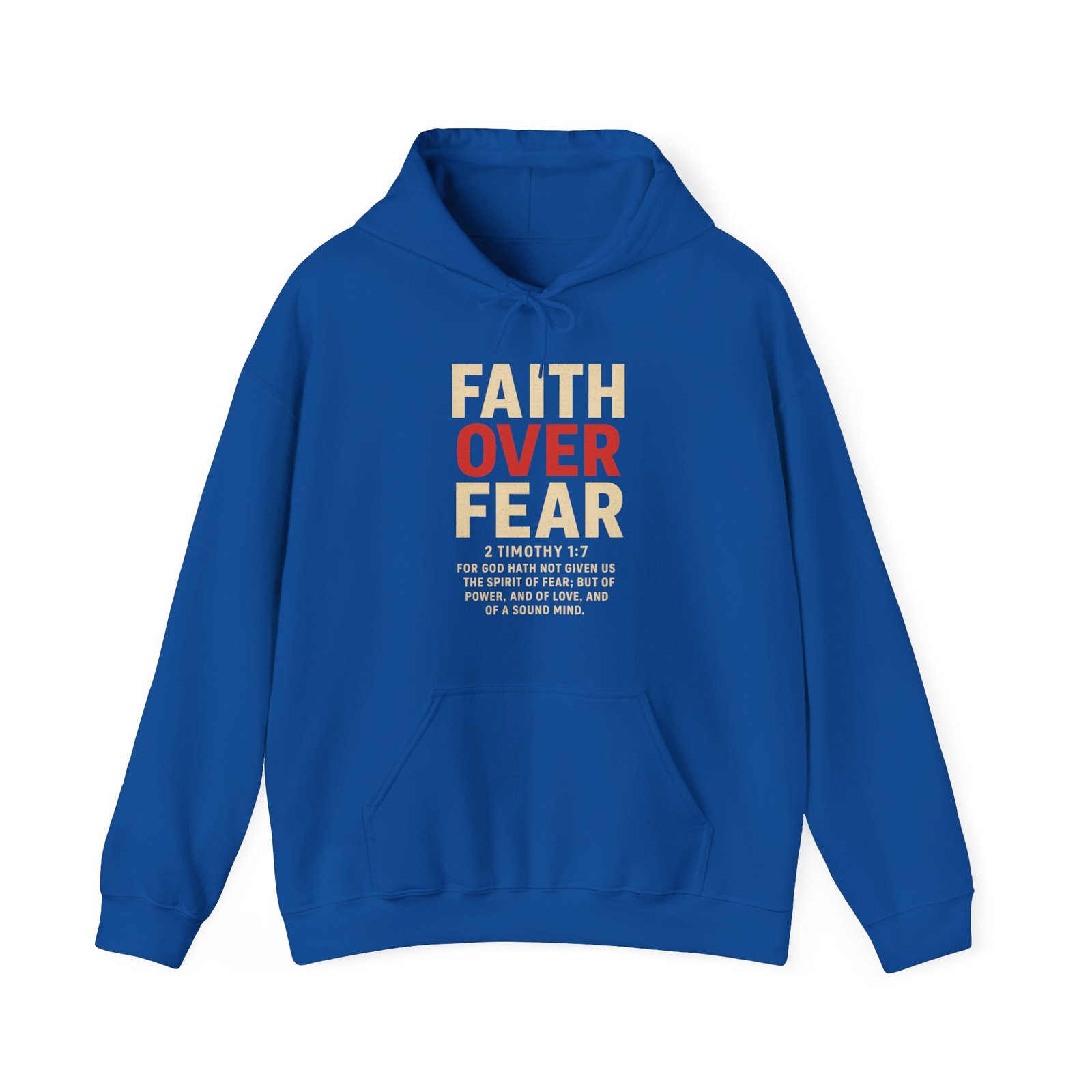 Fear Over Fear Christian Hoodie Sweatshirt - Image 9