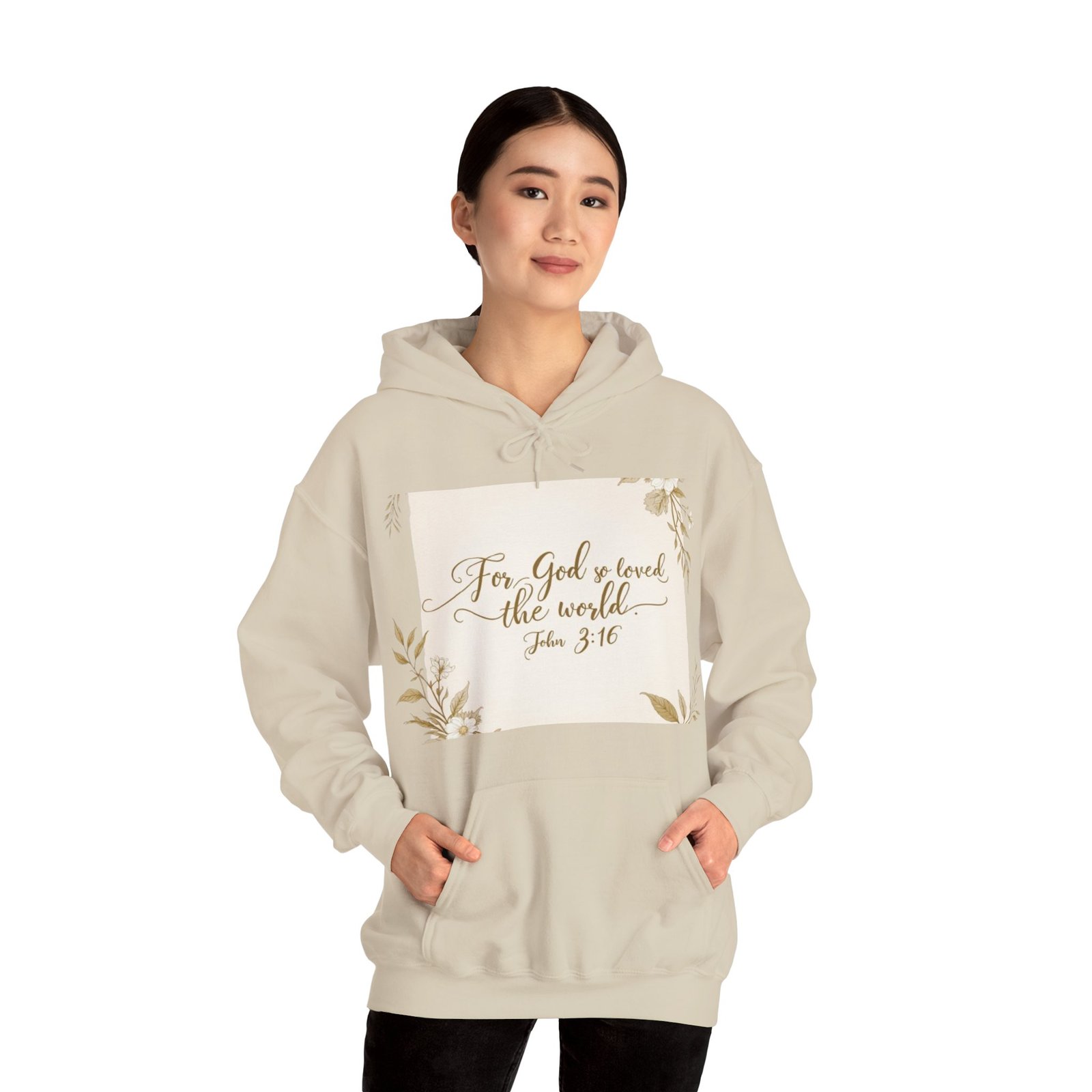 For God So Loved The World Christian Hoodie Sweatshirt - Image 7