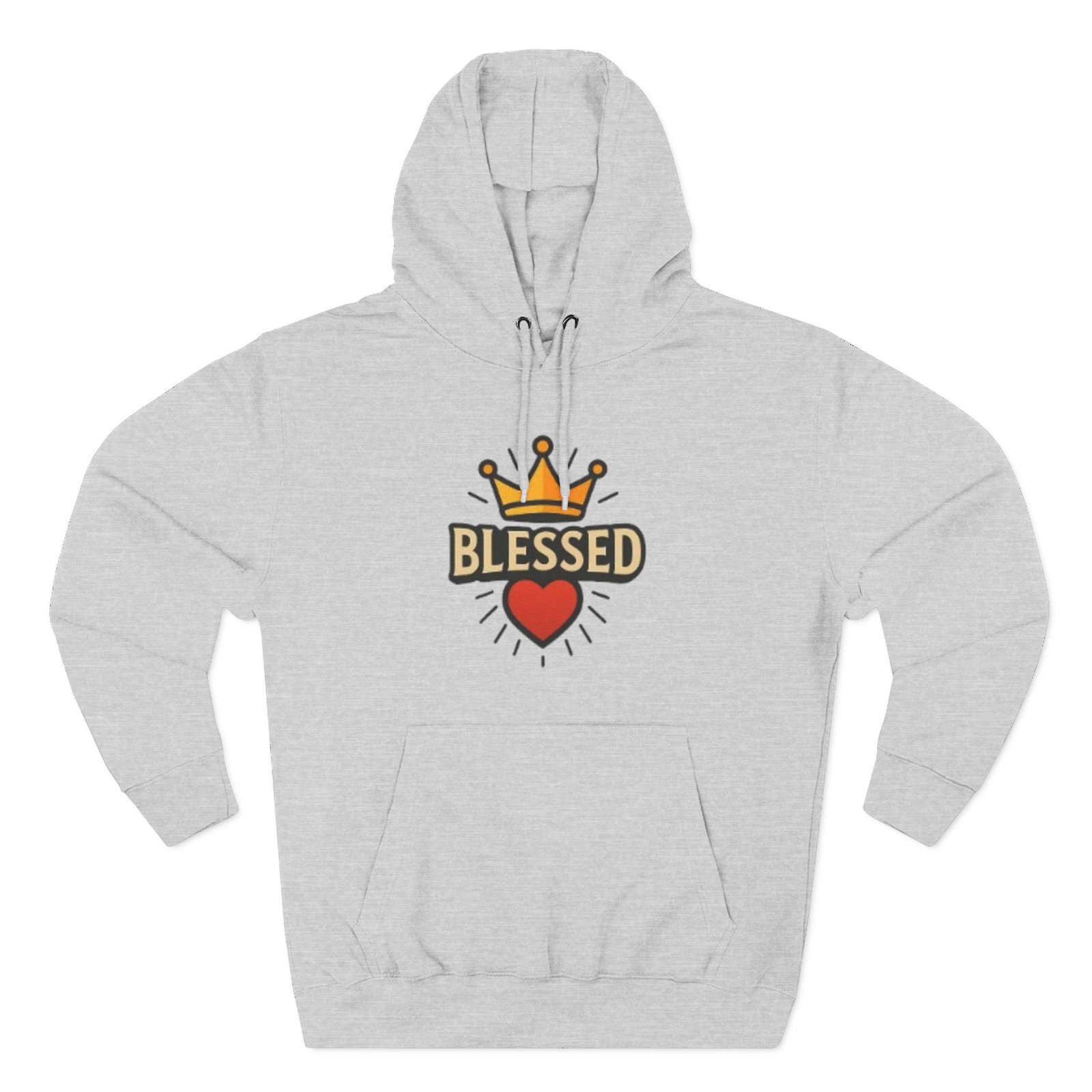 Blessed Women's Beautiful Three-Panel Fleece Hoodie - Image 5