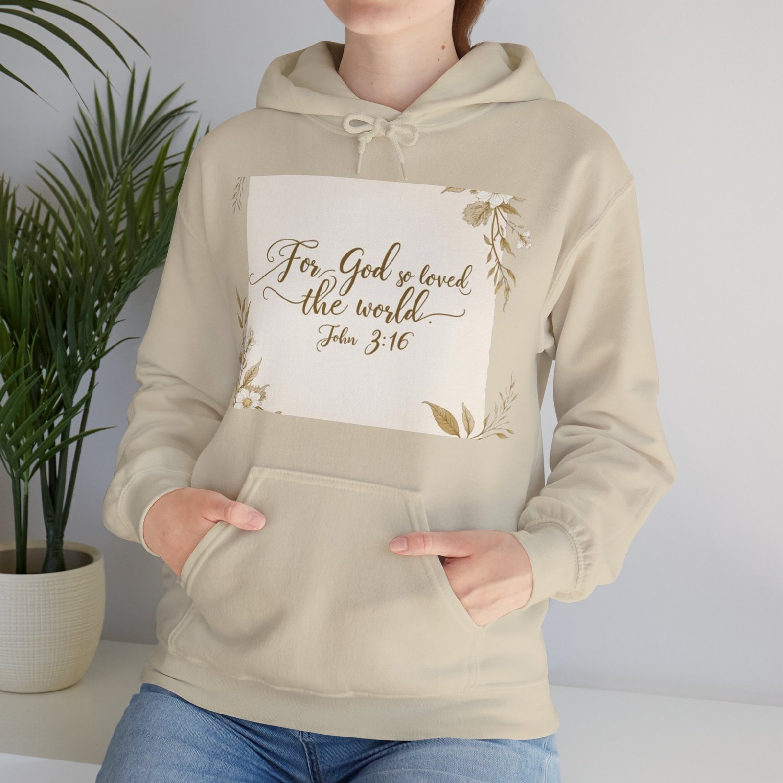 For God So Loved The World Christian Hoodie Sweatshirt - Image 10