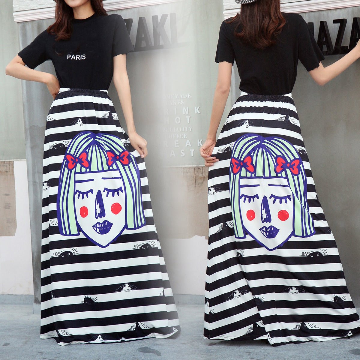 Women's Bud Skirt Mouse Waist Long Skirts - Image 8