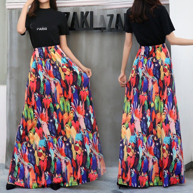 Women's Bud Skirt Mouse Waist Long Skirts - Image 4